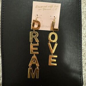 Brand new never worn Dream/Love Earrings